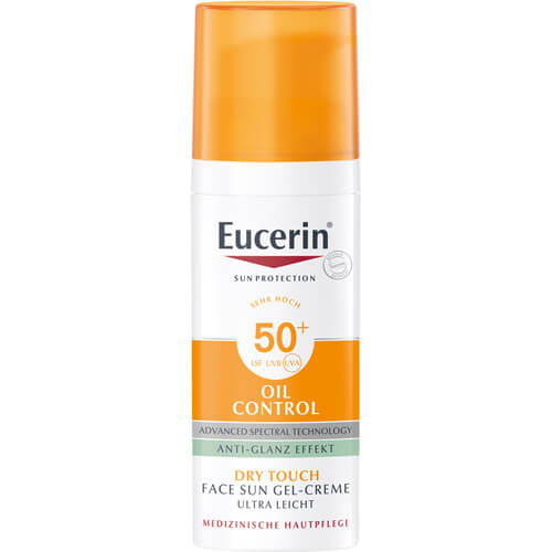 EUCERIN Sun Gel-Creme Oil Contr.Anti-Gl.Eff.LSF50+