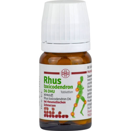 RHUS TOXICODENDRON D 6 Tabl.bei rheumat.Schmerzen
