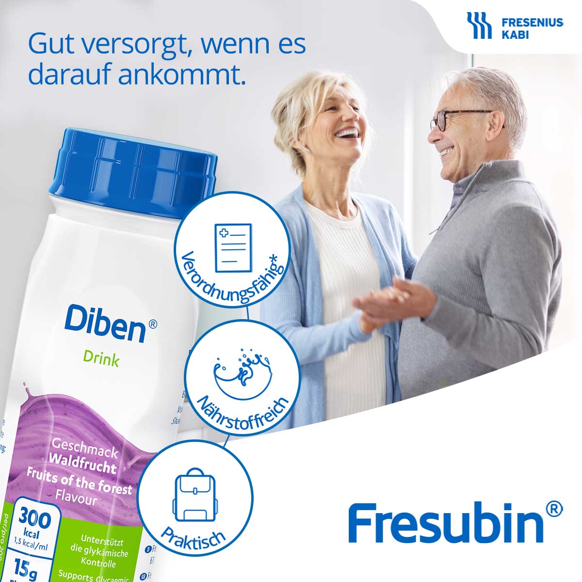 DIBEN DRINK Cappuccino 1.5 kcal/ml Trinkflasche Trinknahrung