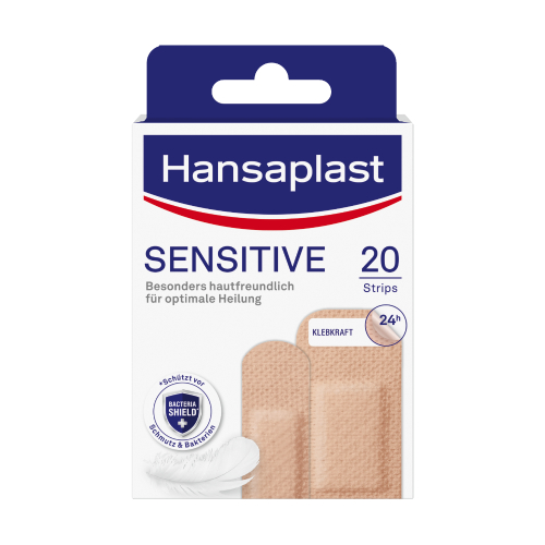 HANSAPLAST Sensitive Pflasterstrips hautton light