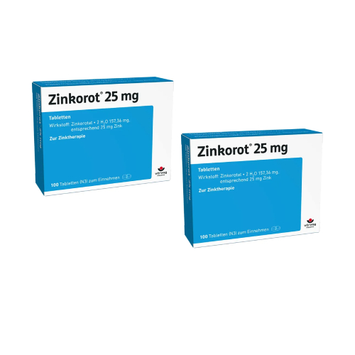 ZINKOROT 25 mg Tabletten (2x100 St)