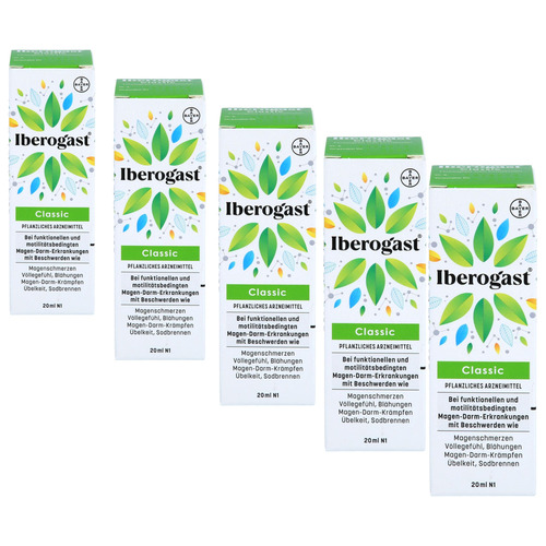 IBEROGAST Classic Flüssigkeit zum Einnehmen (5x20 ml)