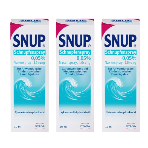 SNUP Schnupfenspray 0,05% Nasenspray (3x 10ml)