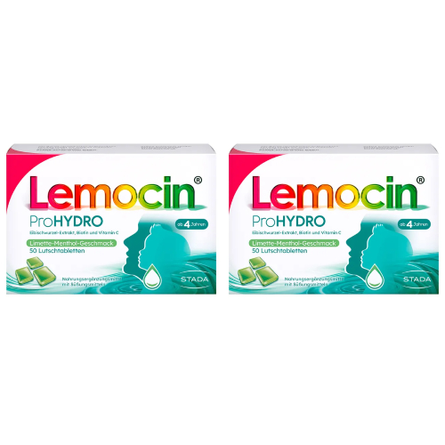 LEMOCIN ProHydro Lutschtabletten Doppelpackung (2x 50St)