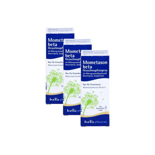 MOMETASON beta Heuschnupfenspray 50μg/Sp.140 Sp.St (3x18g)