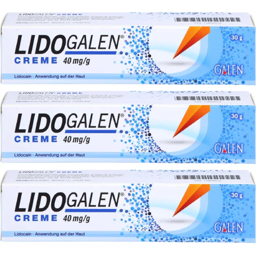 LIDOGALEN 40 mg/g Creme Set (3x30g)