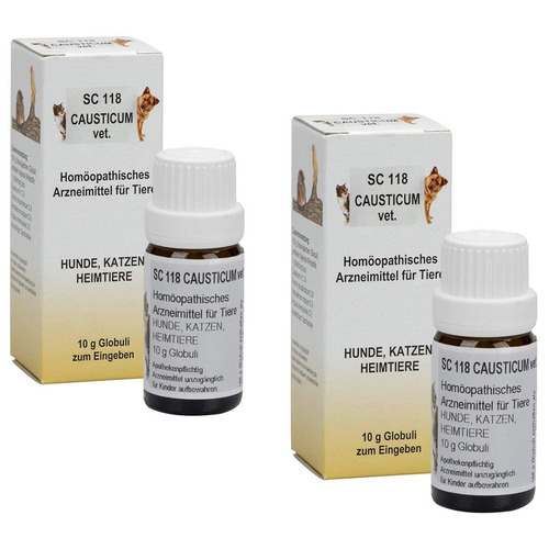 SC 118 Causticum Globuli f.Heimtiere/Hunde/Katzen