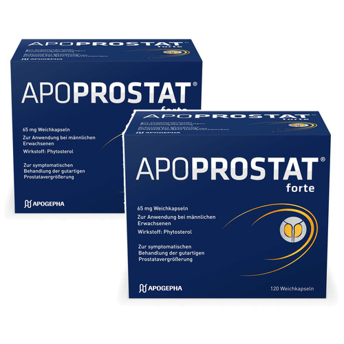 APOPROSTAT forte 65 mg Weichkapseln Set (2x120St)