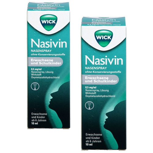 WICK Nasivin Nasenspray oK Erw./Schulkin.0,5 mg/ml