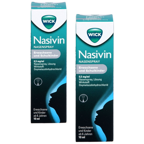WICK Nasivin Nasenspray Erw./Schulkinder 0,5 mg/ml