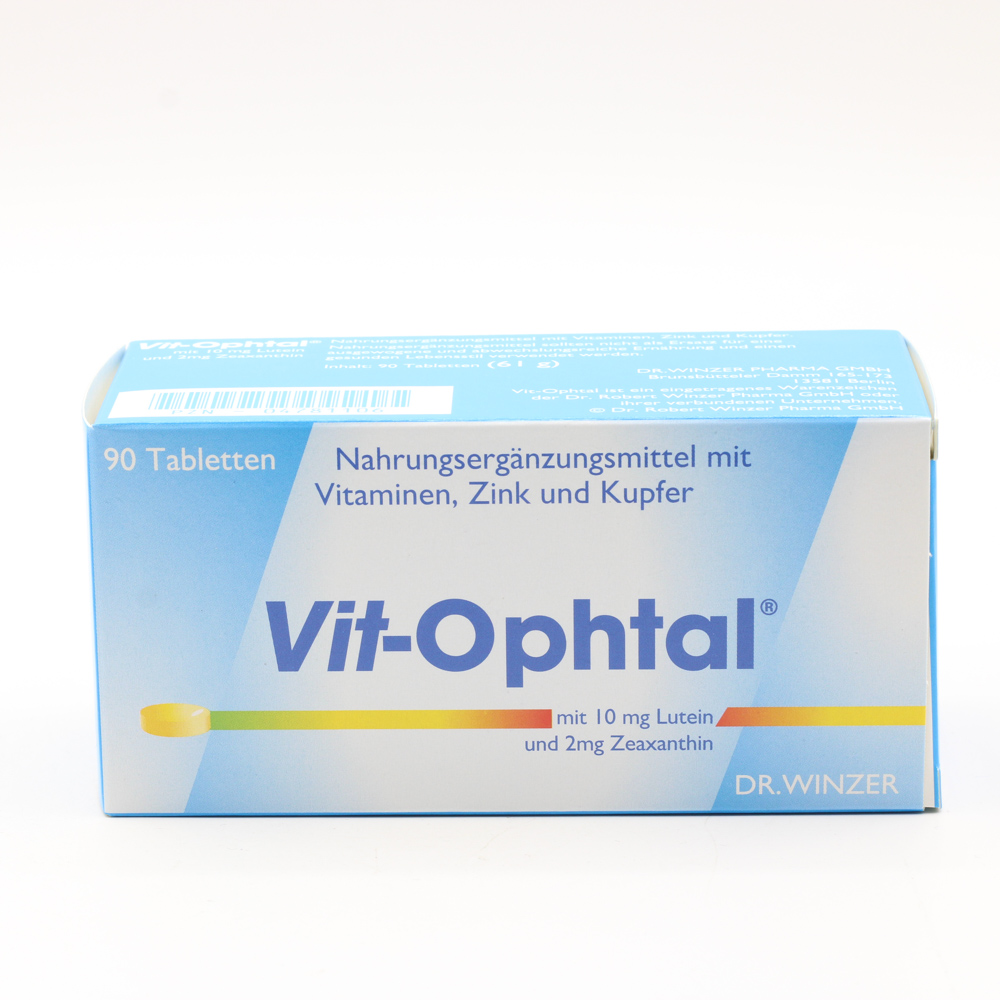 VIT OPHTAL mit 10 mg Lutein Tabletten