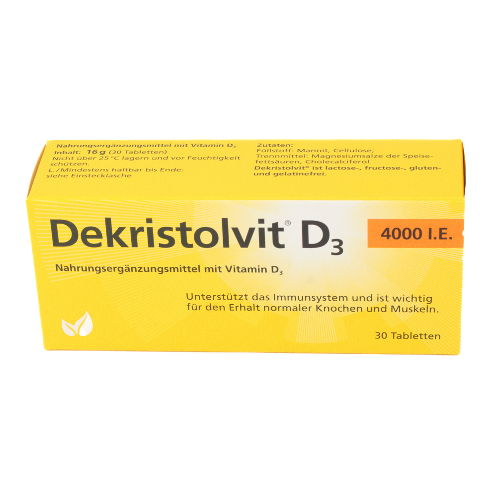 DEKRISTOLVIT D3 4000 I.E. Tabletten
