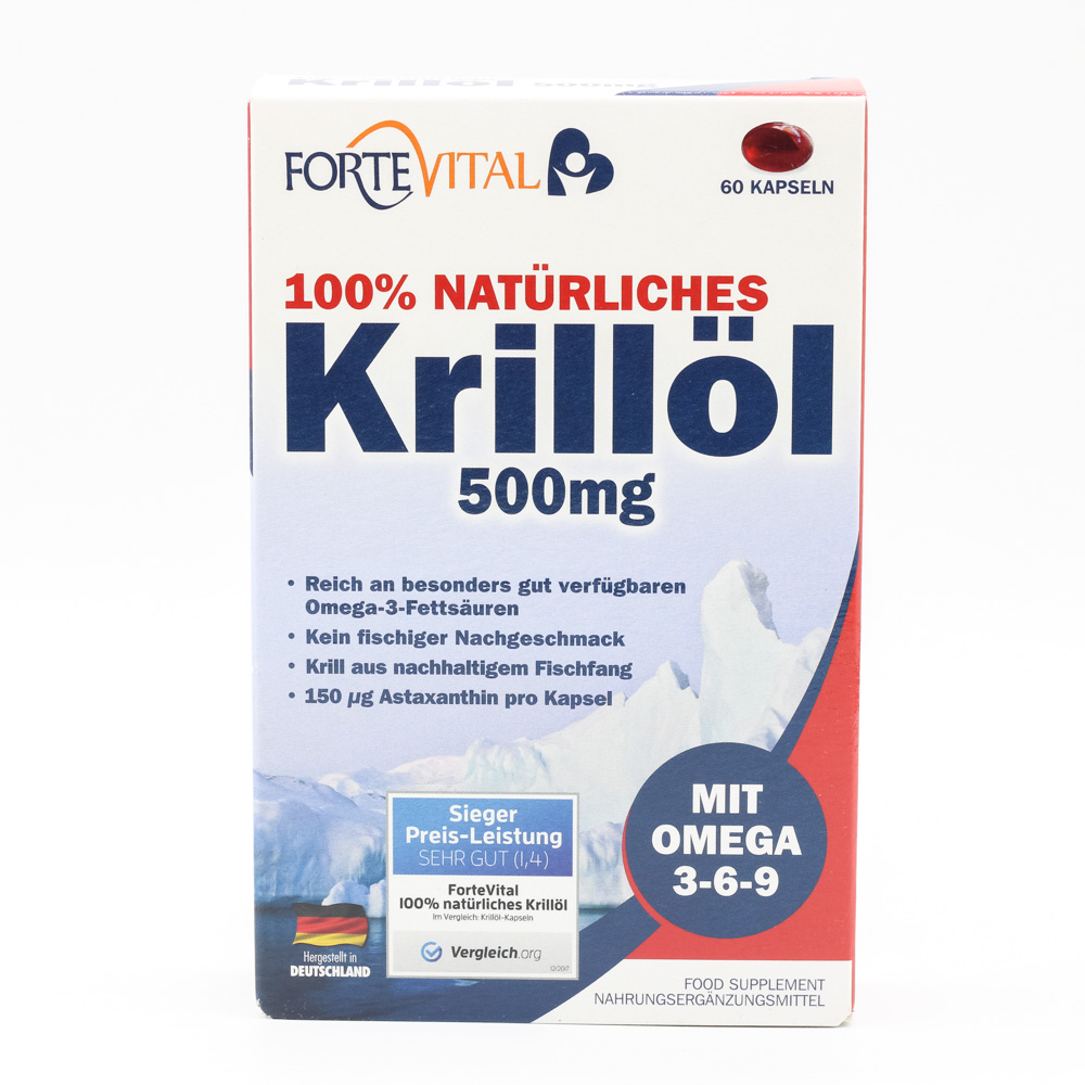 FORTEVITAL Krillöl 500 mg Krill-Oil Kapseln