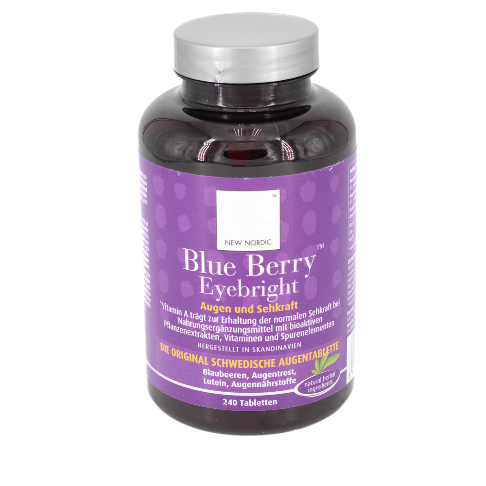 BLUE BERRY Eyebright Tabletten