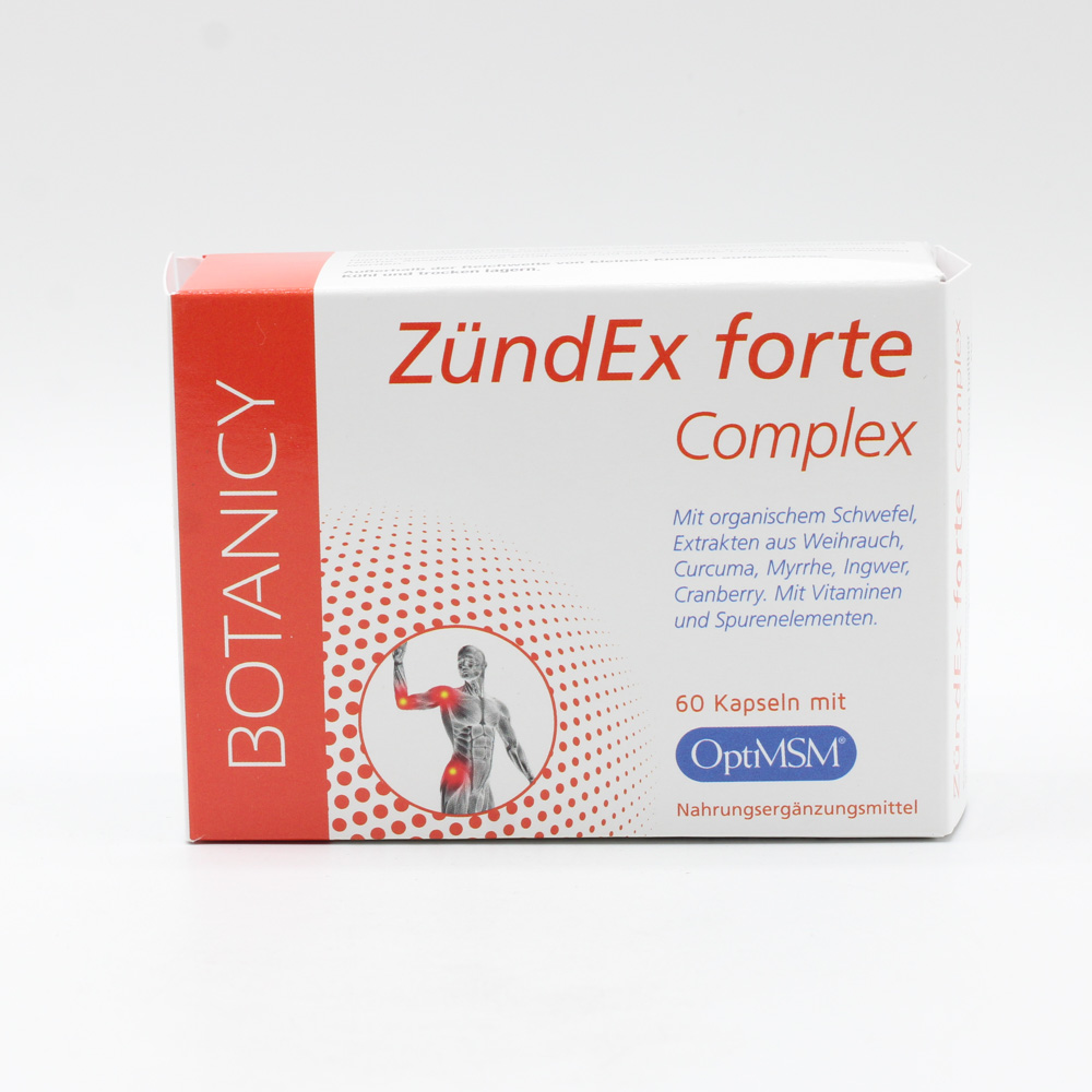 ZÜNDEX forte Complex mit OptiMSM Kapseln
