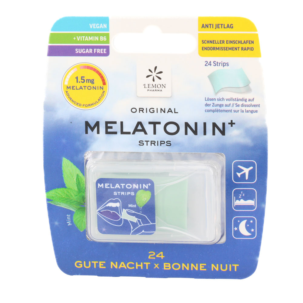 MELATONIN STRIPS Zungenstreifen