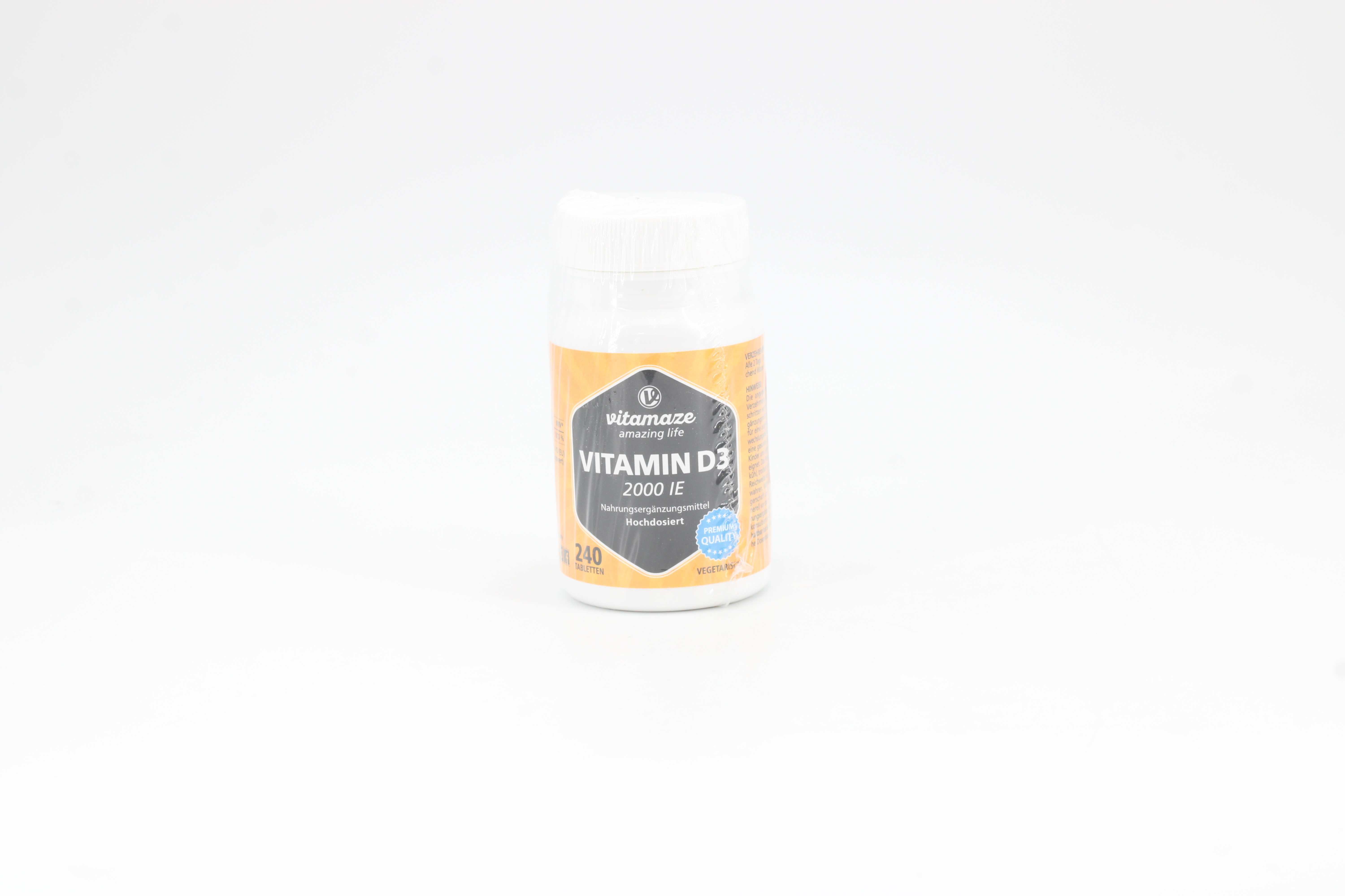 VITAMIN D3 2.000 I.E. vegetarisch Tabletten