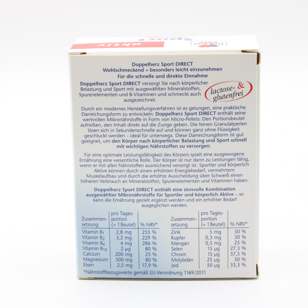 DOPPELHERZ Sport DIRECT Vitamine+Mineralien