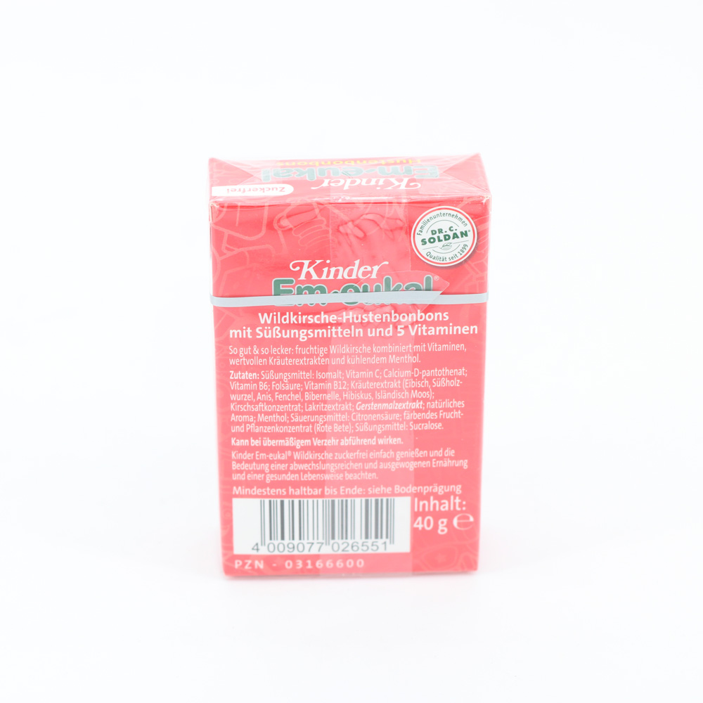 EM-EUKAL Kinder Bonbons zuckerfrei Pocketbox