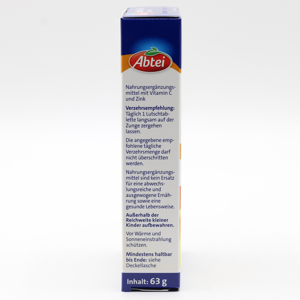 ABTEI Vitamin C plus Zink Lutschtabletten