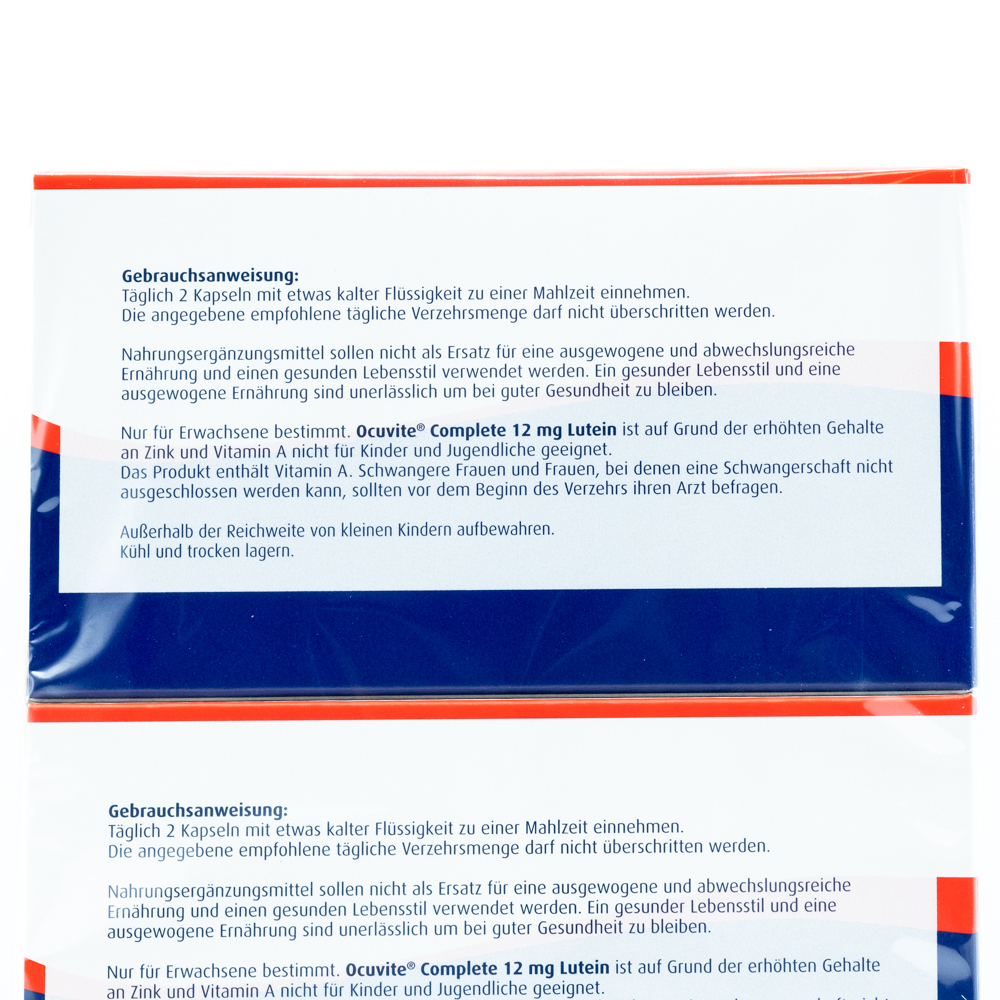 OCUVITE Complete 12 mg Lutein Kapseln