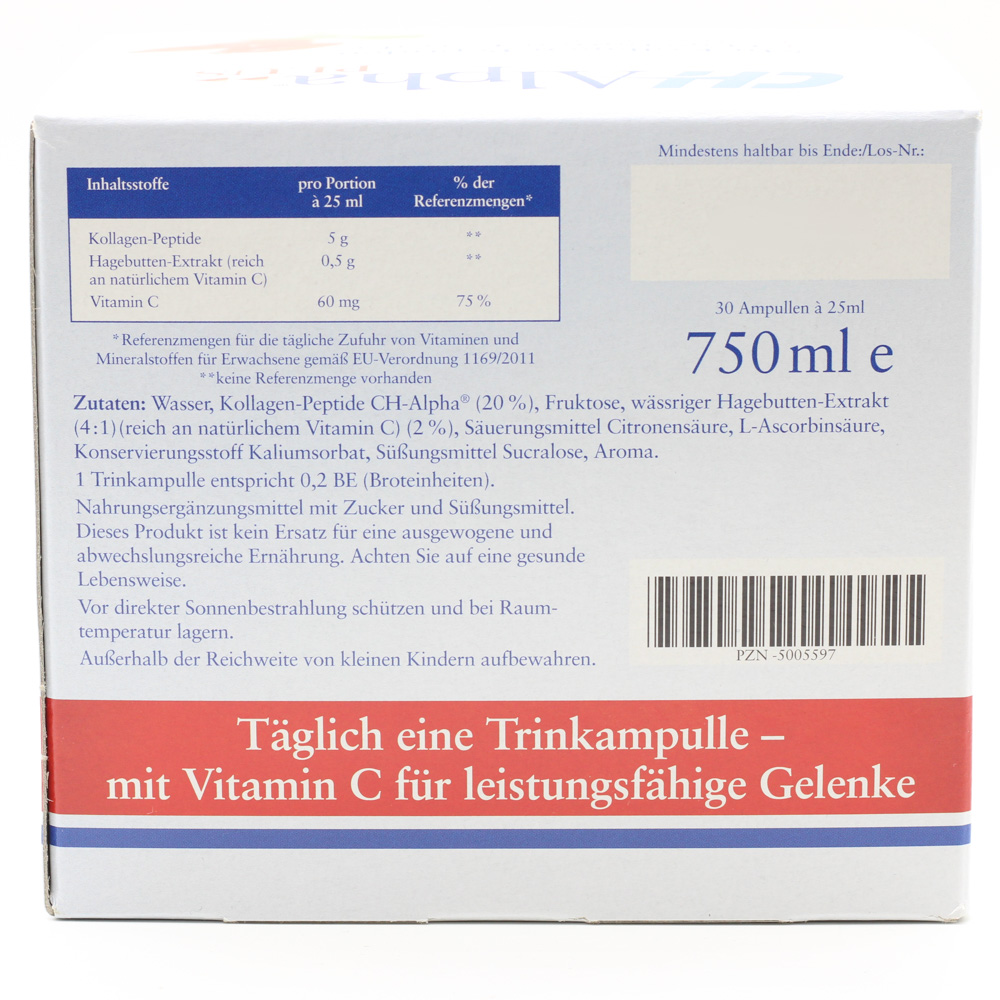 CH ALPHA Plus Trinkampullen