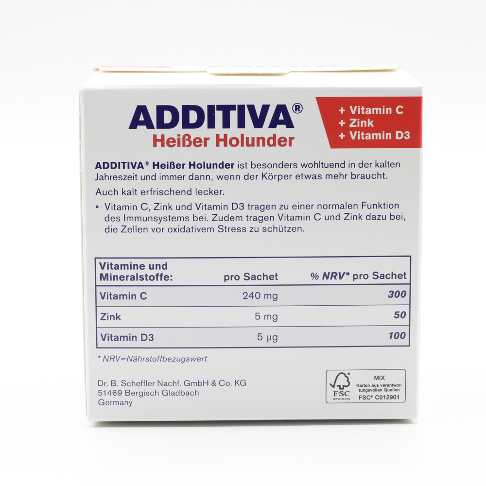 ADDITIVA heißer Holunder Pulver