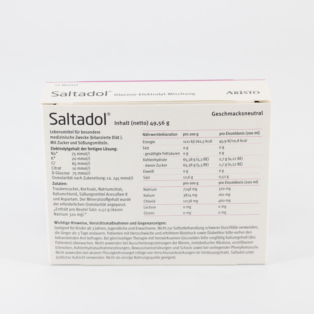 SALTADOL Elektrolyt Plv.z.Her.e.Lsg.z.Einnehmen
