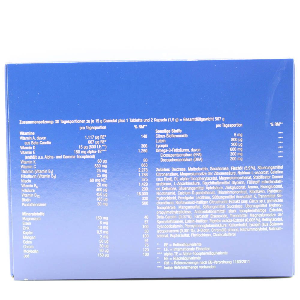 ORTHOMOL Vital M Granulat/Kap./Tabl.Kombip.30 Tage