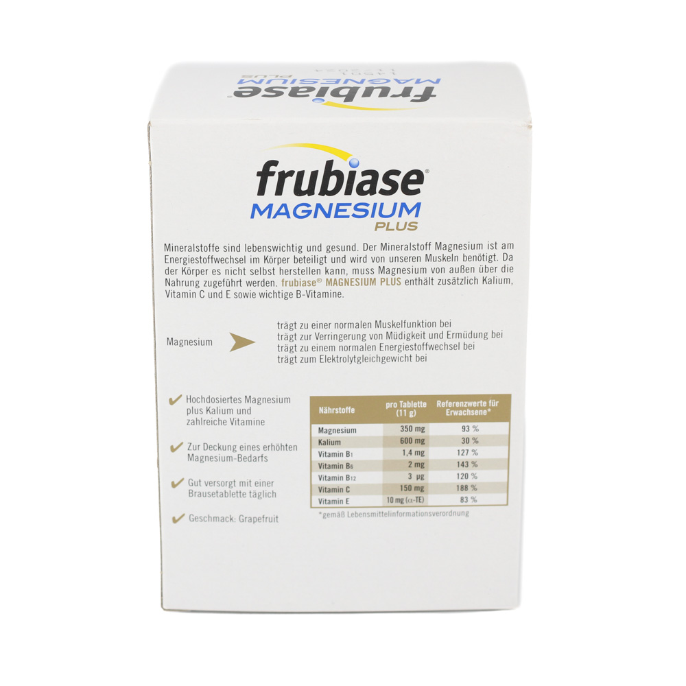 FRUBIASE MAGNESIUM Plus Brausetabletten