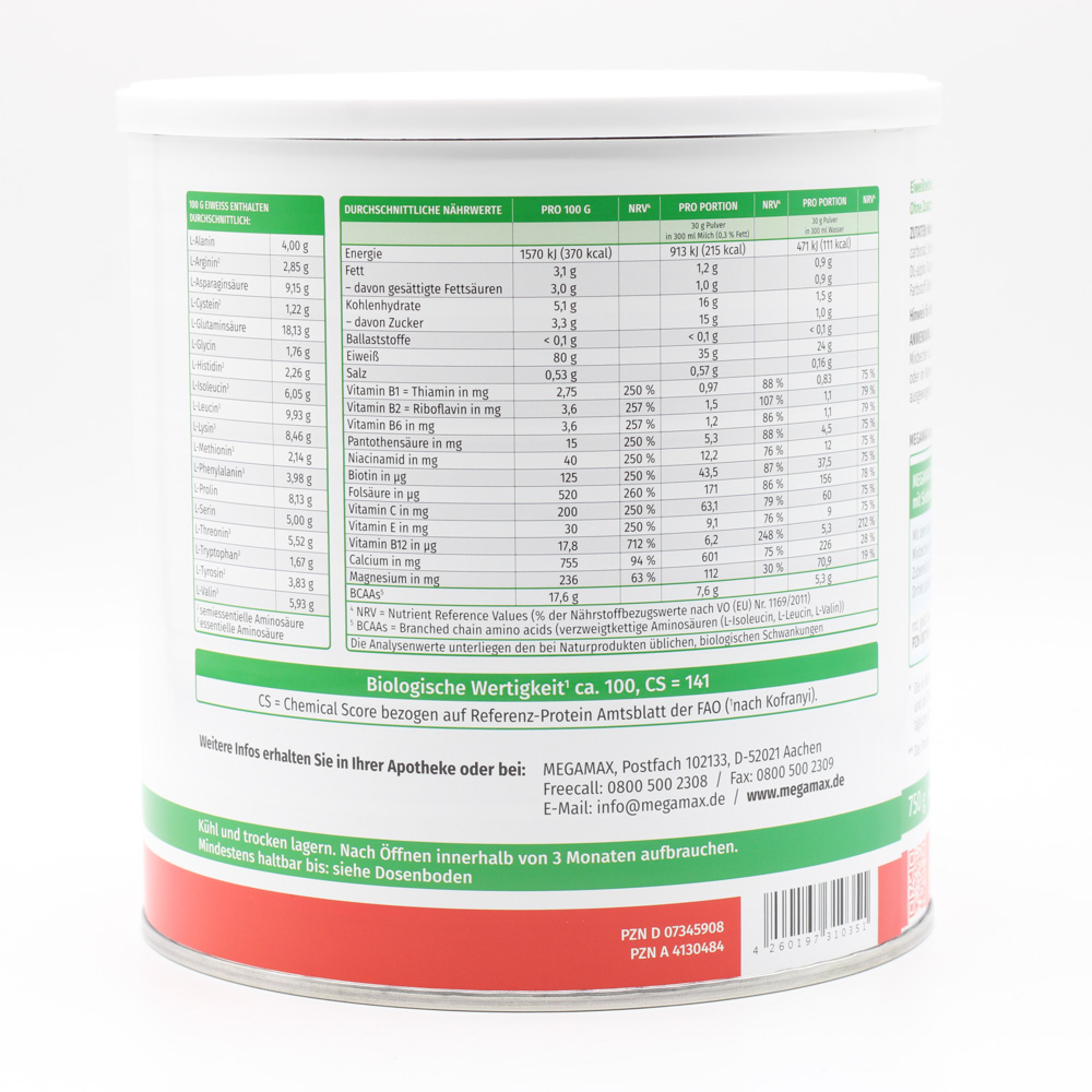 EIWEISS VANILLE Megamax Pulver