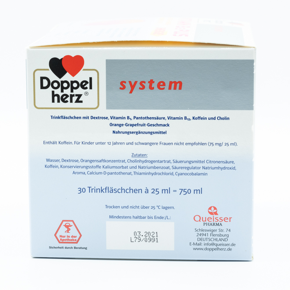 DOPPELHERZ Vitamin B12 Plus system Trinkampullen