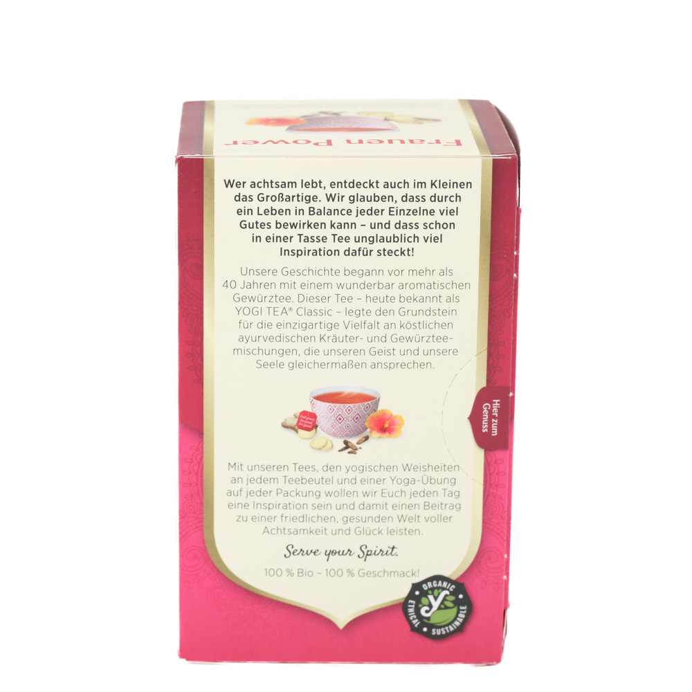YOGI TEA Frauen Power Bio Filterbeutel