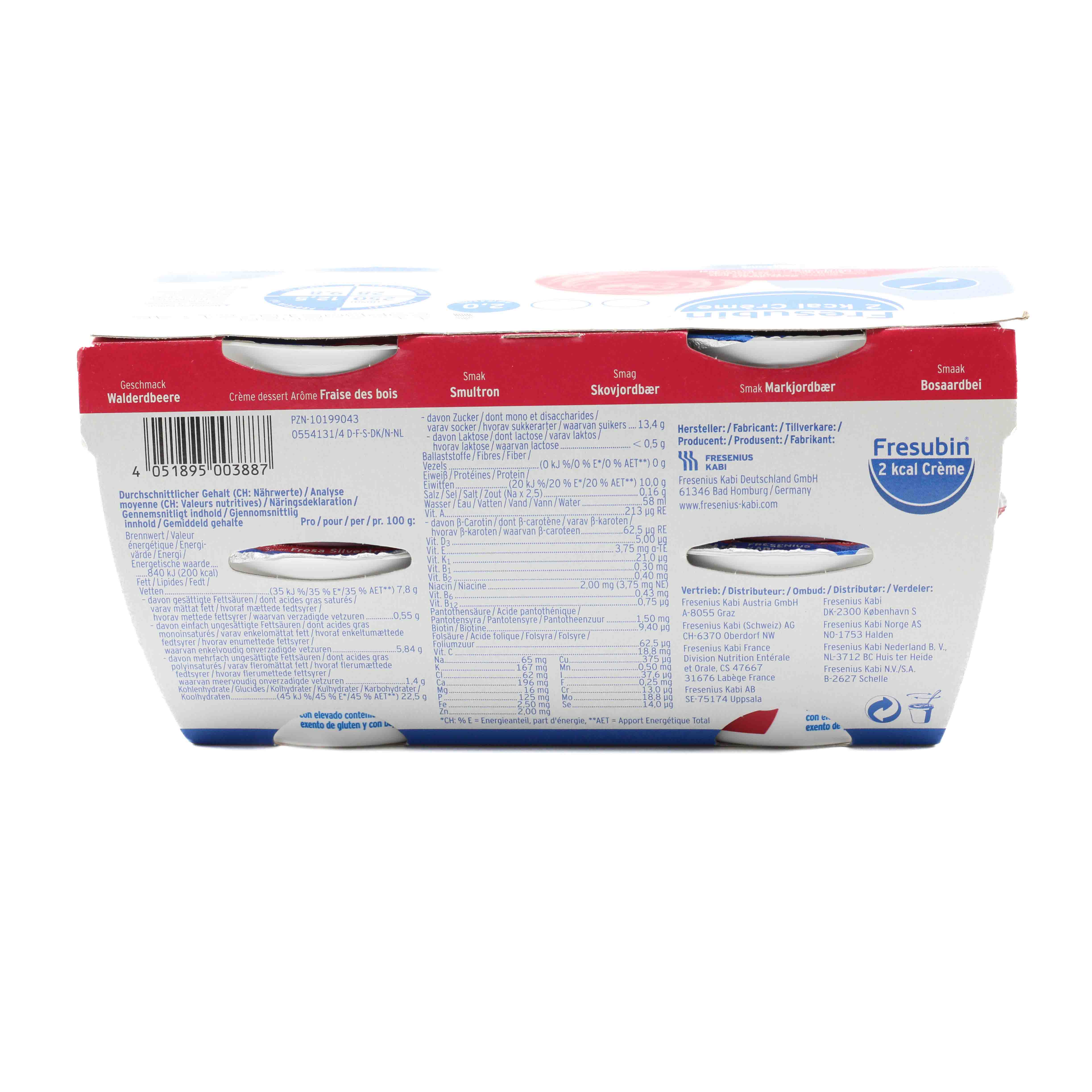 FRESUBIN 2 kcal Creme Walderdbeere im Becher