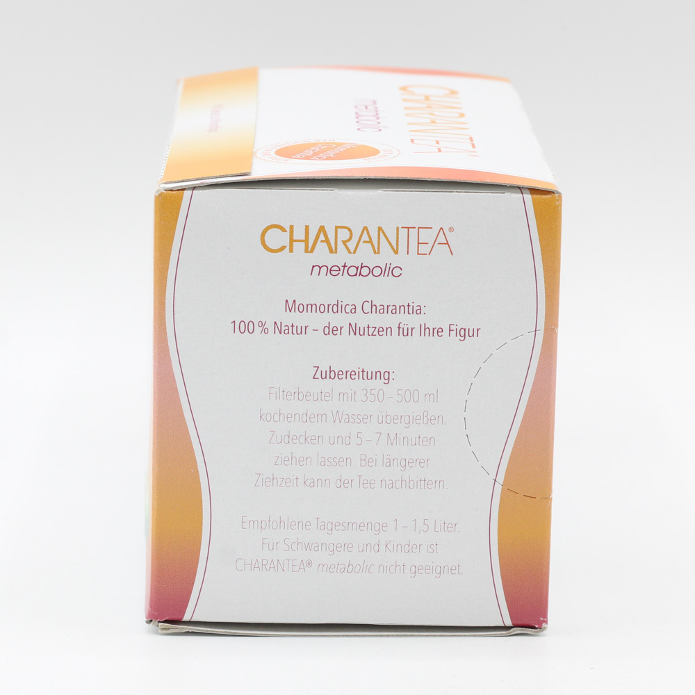 CHARANTEA metabolic Zimt Kräutertee Filterbeutel