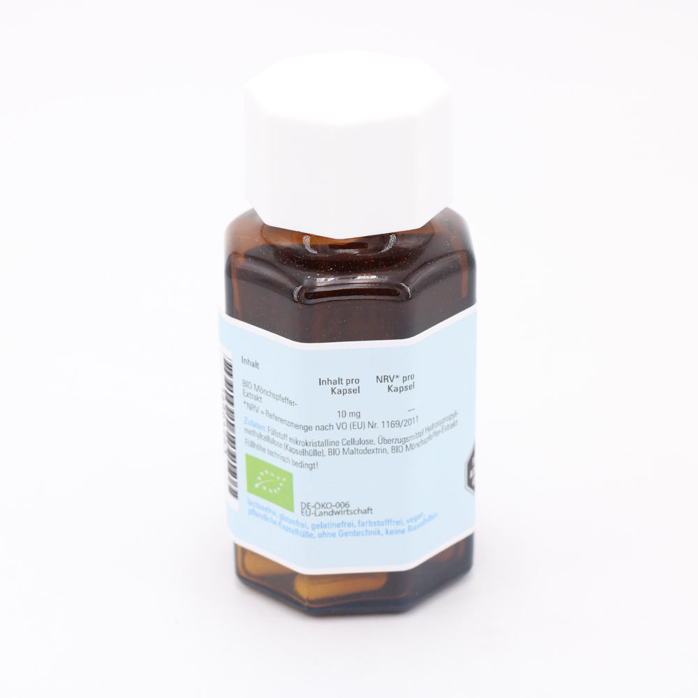NATURAFIT Mönchspfeffer 10 mg Bio Kapseln