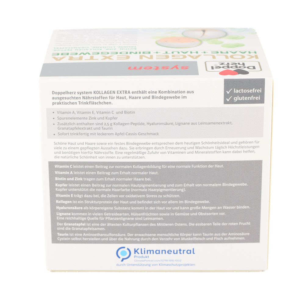 DOPPELHERZ Kollagen Extra system Trinkampullen