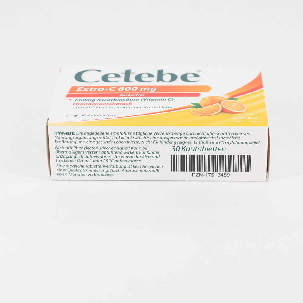 CETEBE Extra-C 600 mg Kautabletten