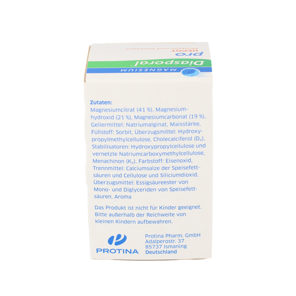 MAGNESIUM DIASPORAL pro D3+K2 DEPOT Muskel+Kno.Tab