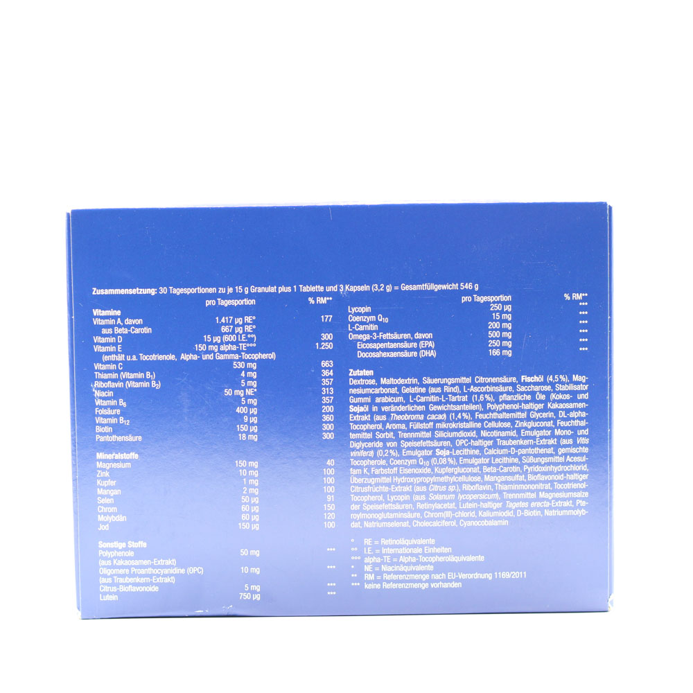 ORTHOMOL Cardio Granulat/Kaps./Tabl.Kombipack.