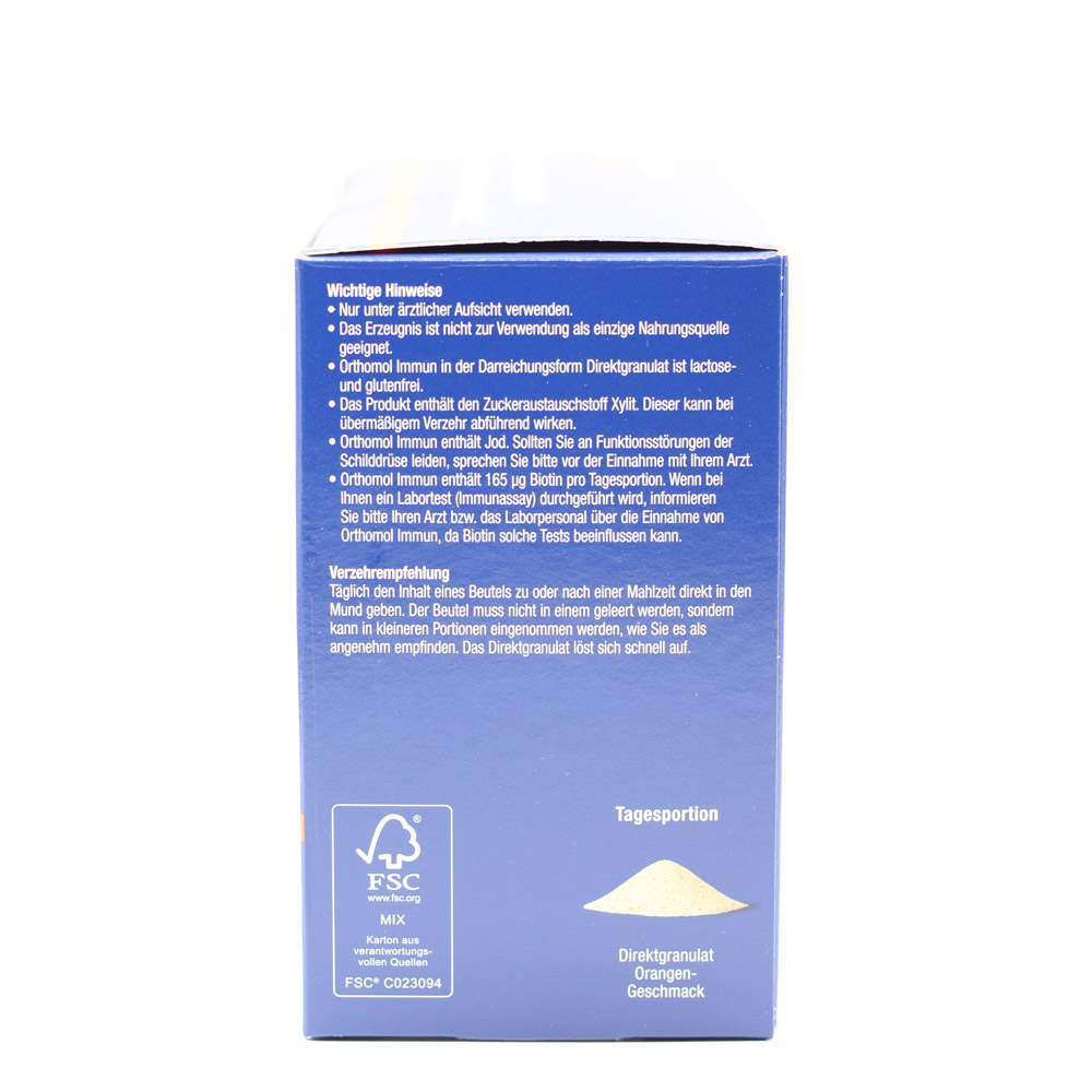 ORTHOMOL Immun Direktgranulat Orange