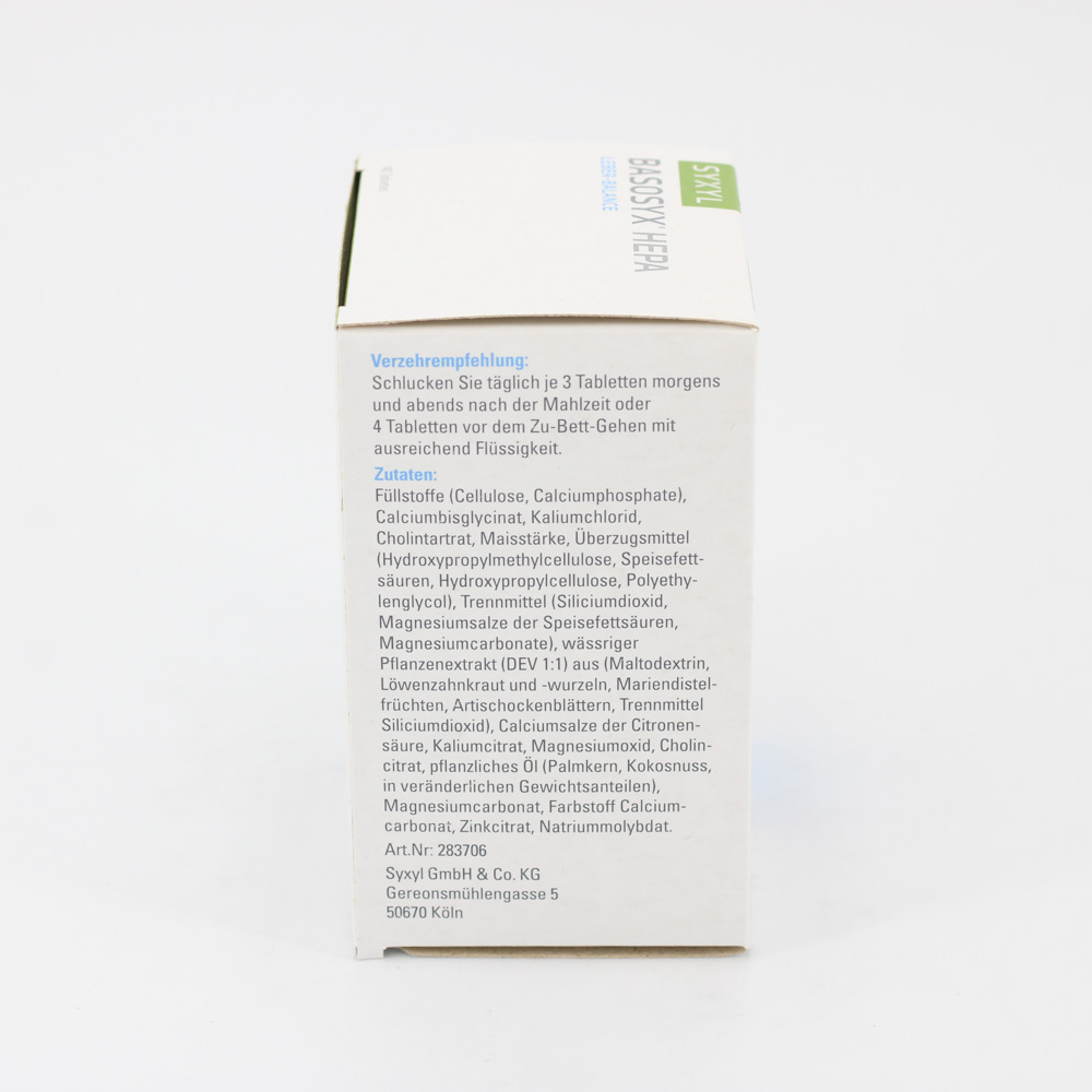 BASOSYX Hepa Syxyl Tabletten