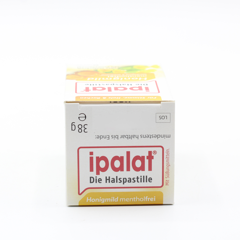 IPALAT Halspastillen honigmild o.Menthol zuckerfr.