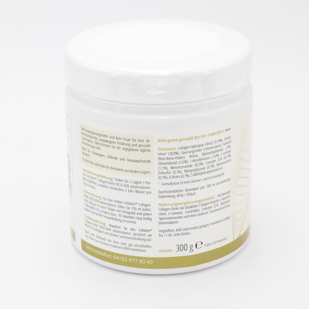 CELLUFINE Collagen Drink excelsior schw.Johannisb.