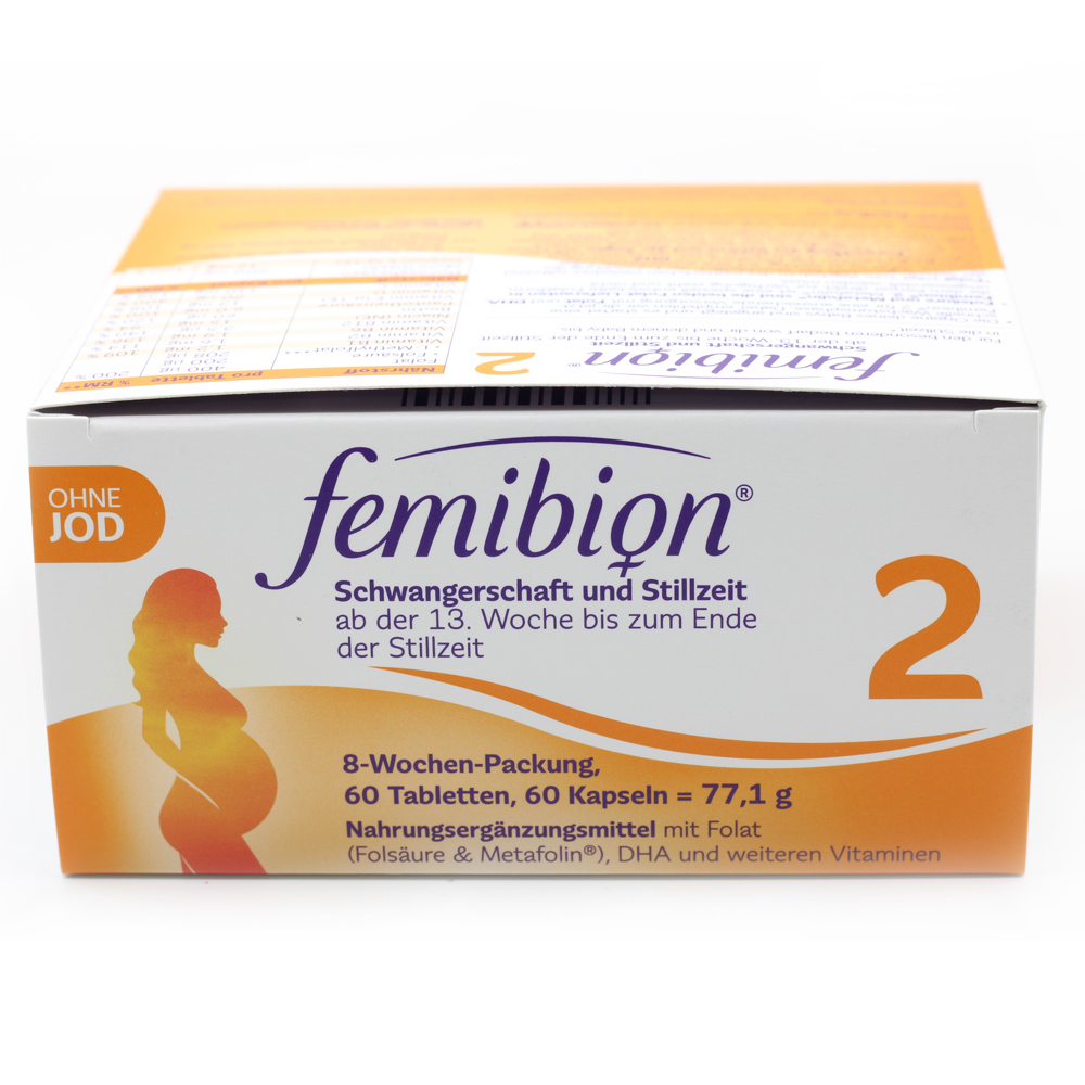 FEMIBION 2 Schwangerschaft+Stillzeit ohne Jod Kpg.