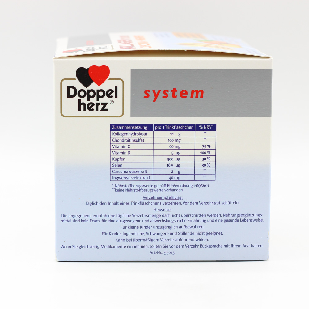 DOPPELHERZ Kollagen 11.000 Curcuma+Ingw.system TRA