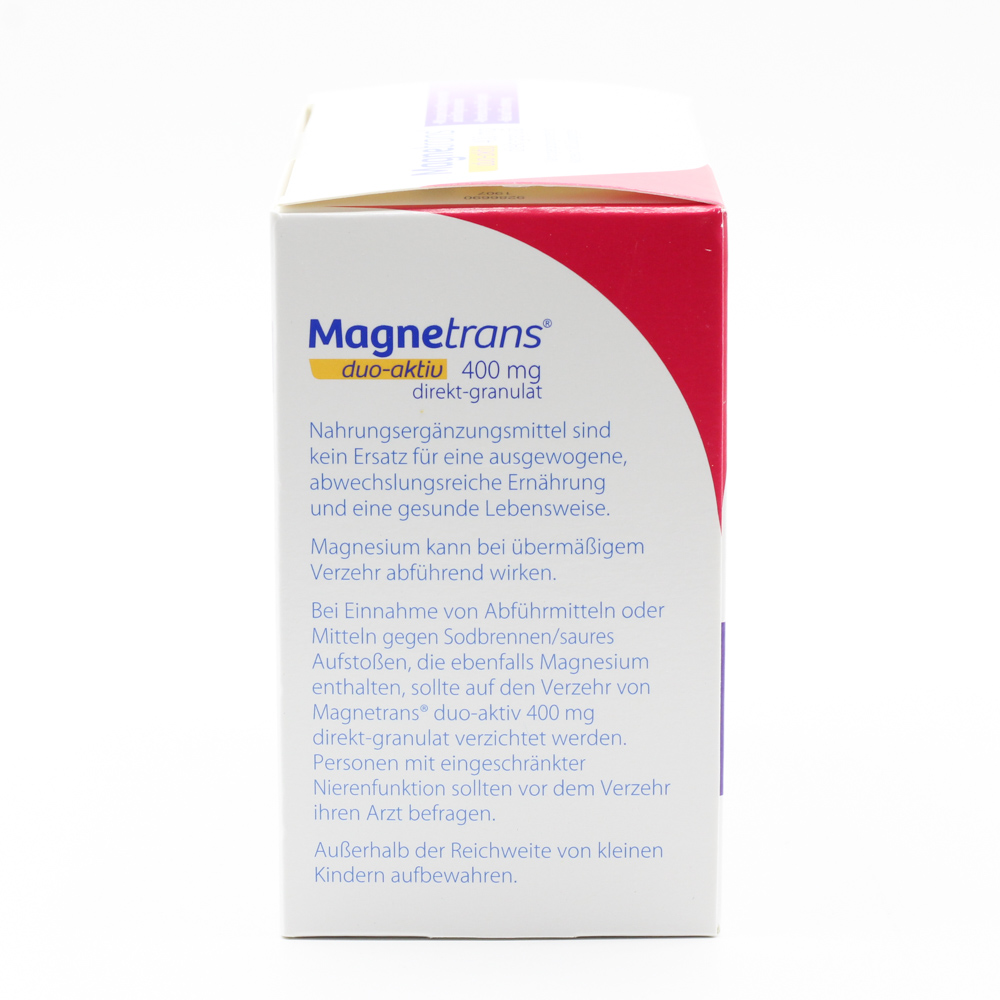 MAGNETRANS duo-aktiv 400 mg Sticks