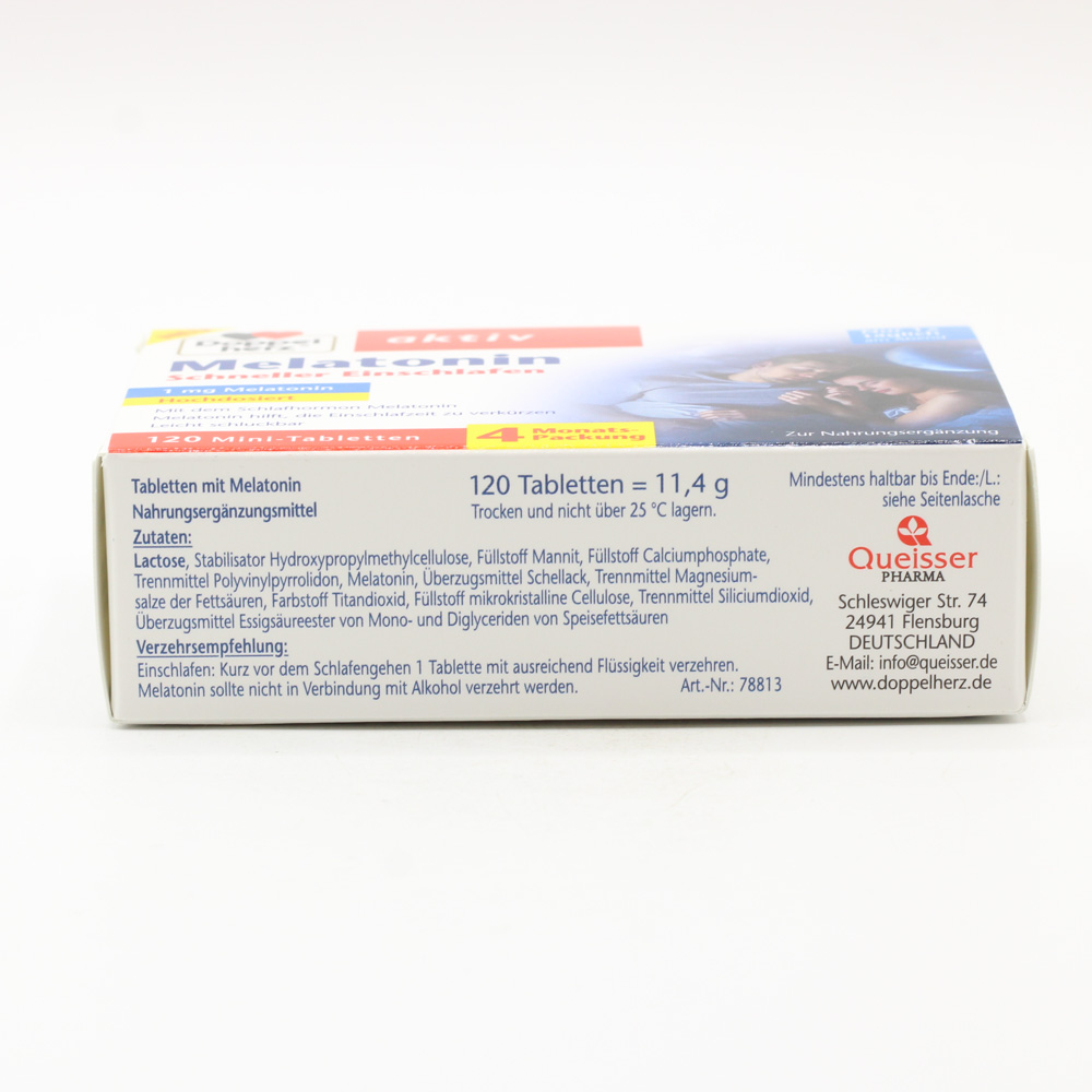 DOPPELHERZ Melatonin Tabletten