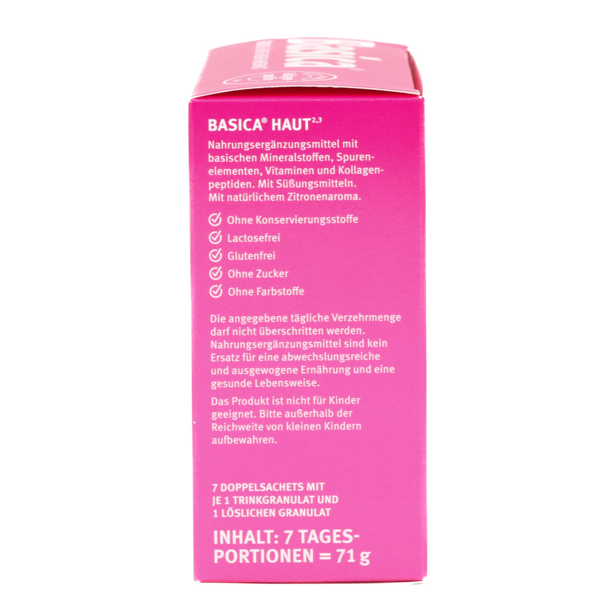 BASICA Haut Trinkgranulat für 7 Tage