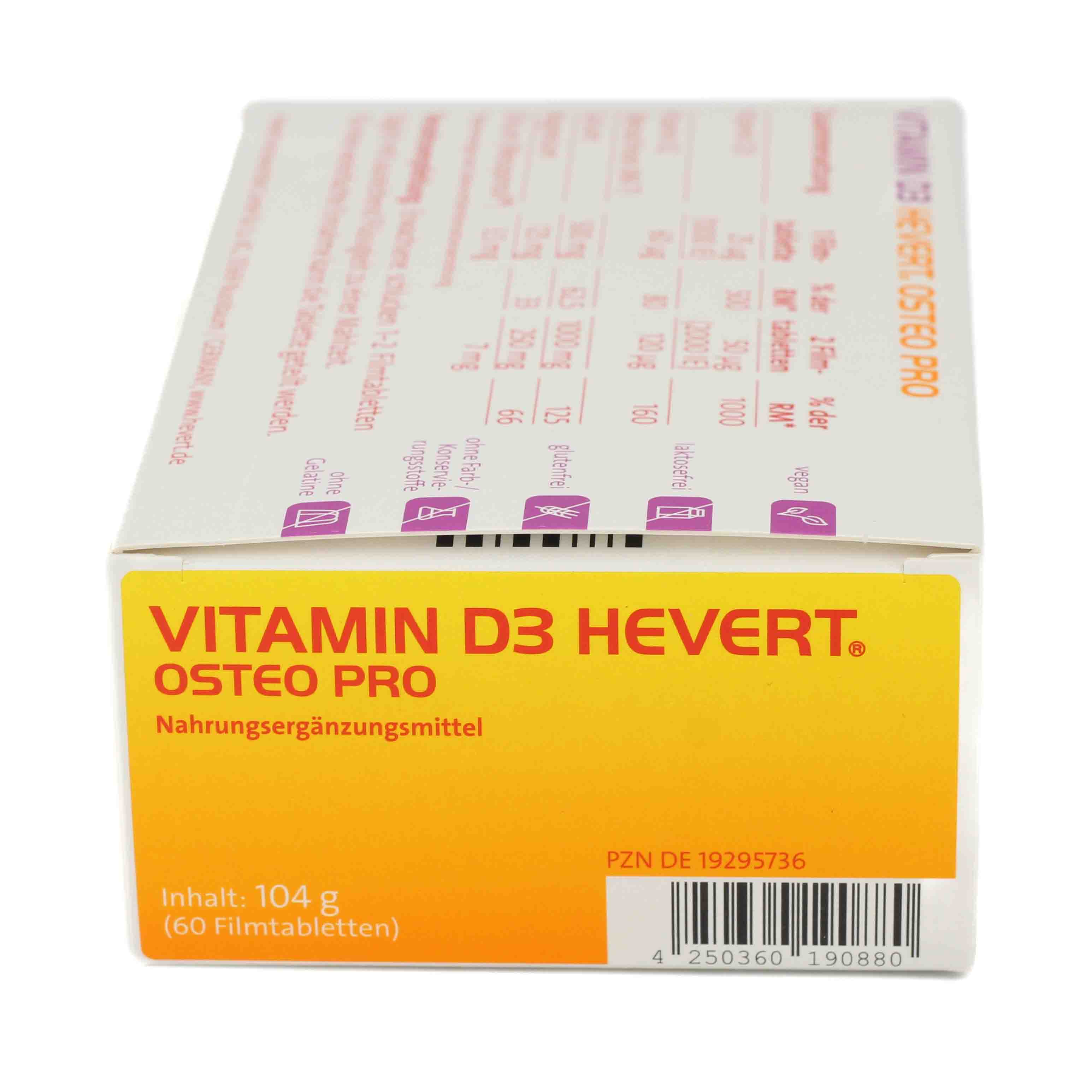 VITAMIN D3 HEVERT Osteo Pro Filmtabletten